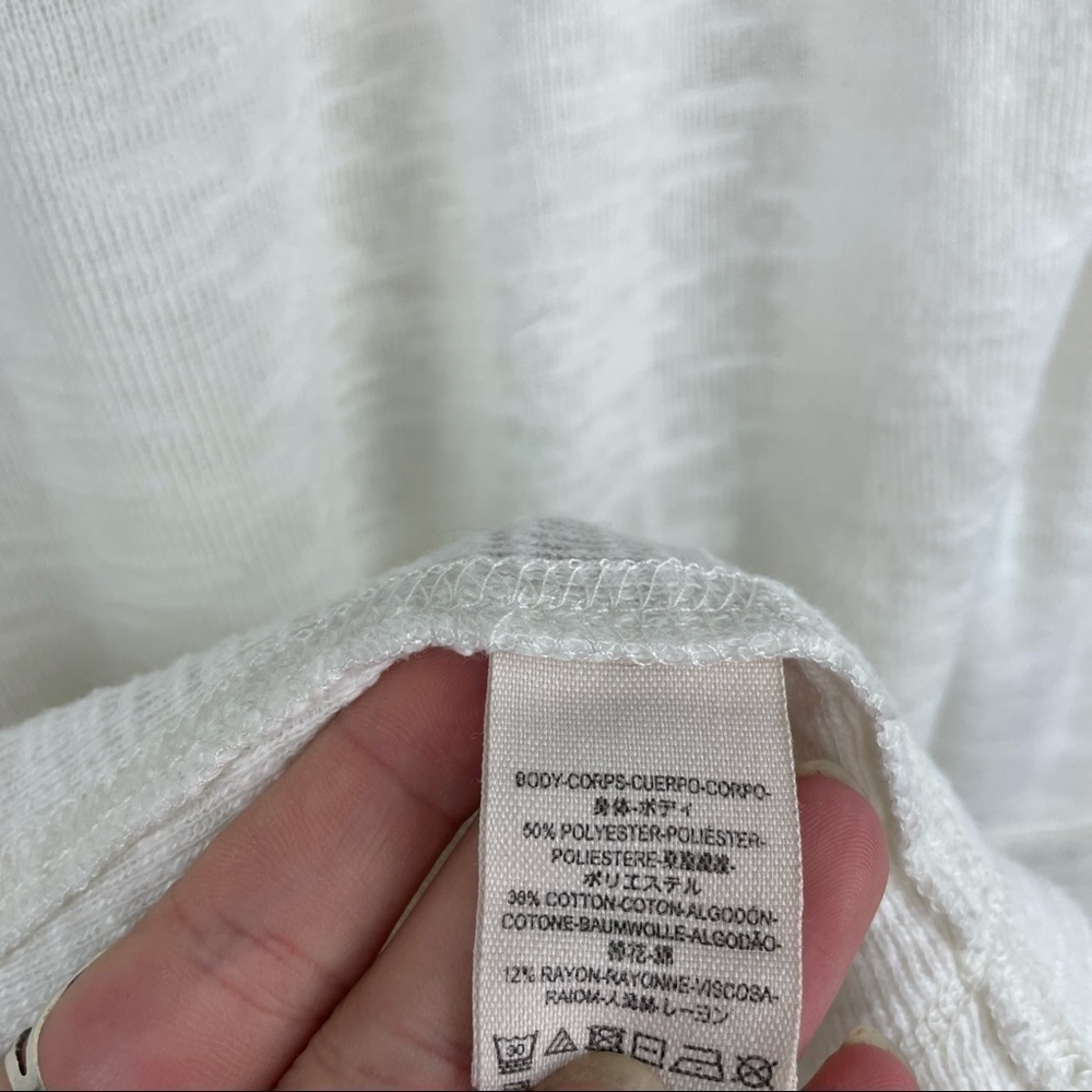 Free People we the free cream top - Picture 8 of 9